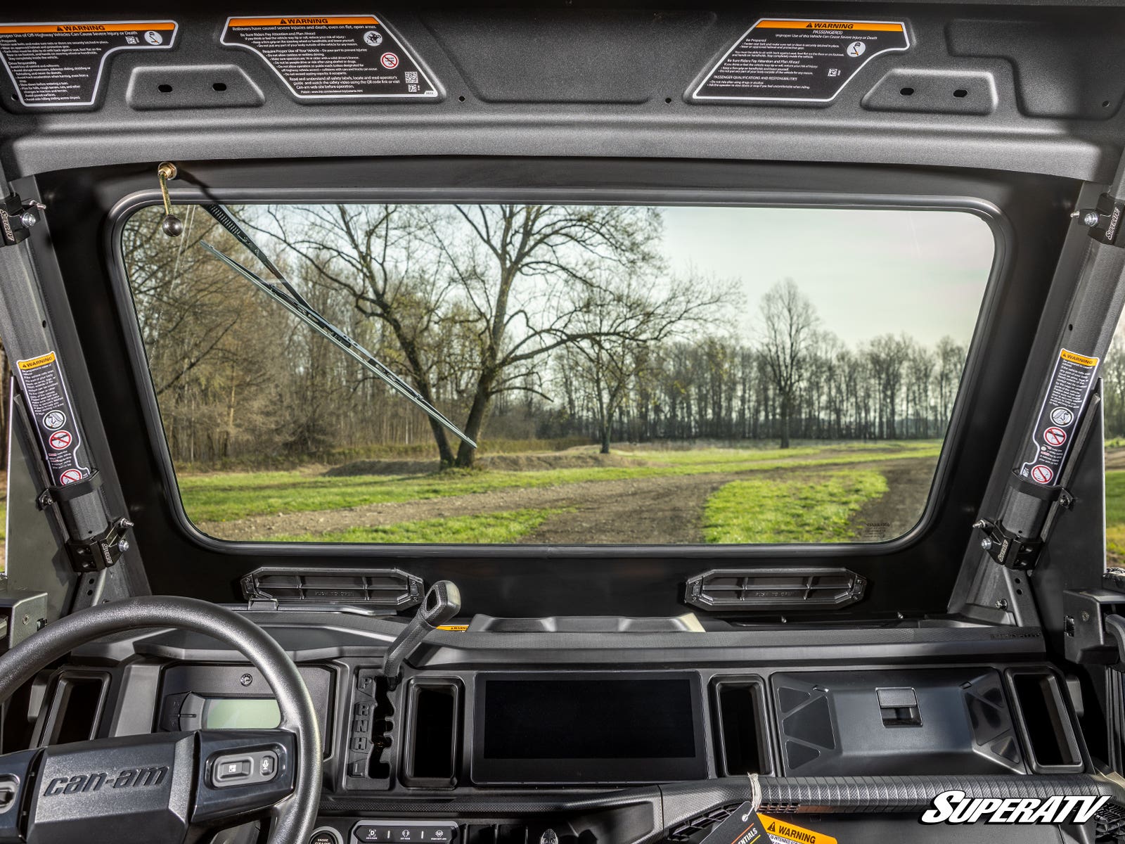 CAN-AM DEFENDER HD11 GLASS WINDSHIELD