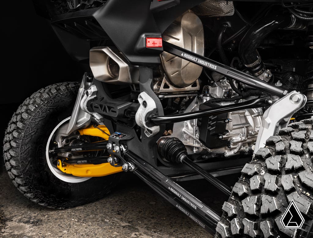 ASSAULT INDUSTRIES CAN-AM MAVERICK R TURRET STYLE QUICK CAMBER RADIUS RODS