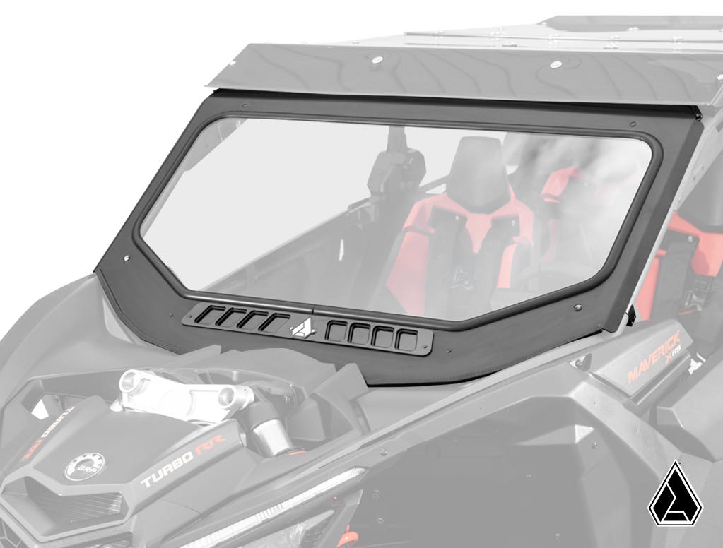 ASSAULT INDUSTRIES CAN-AM MAVERICK X3 GLASS WINDSHIELD