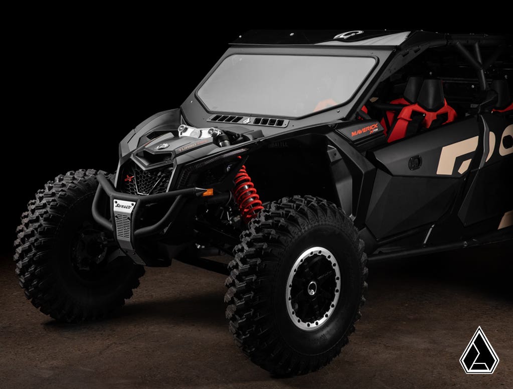 ASSAULT INDUSTRIES CAN-AM MAVERICK X3 GLASS WINDSHIELD