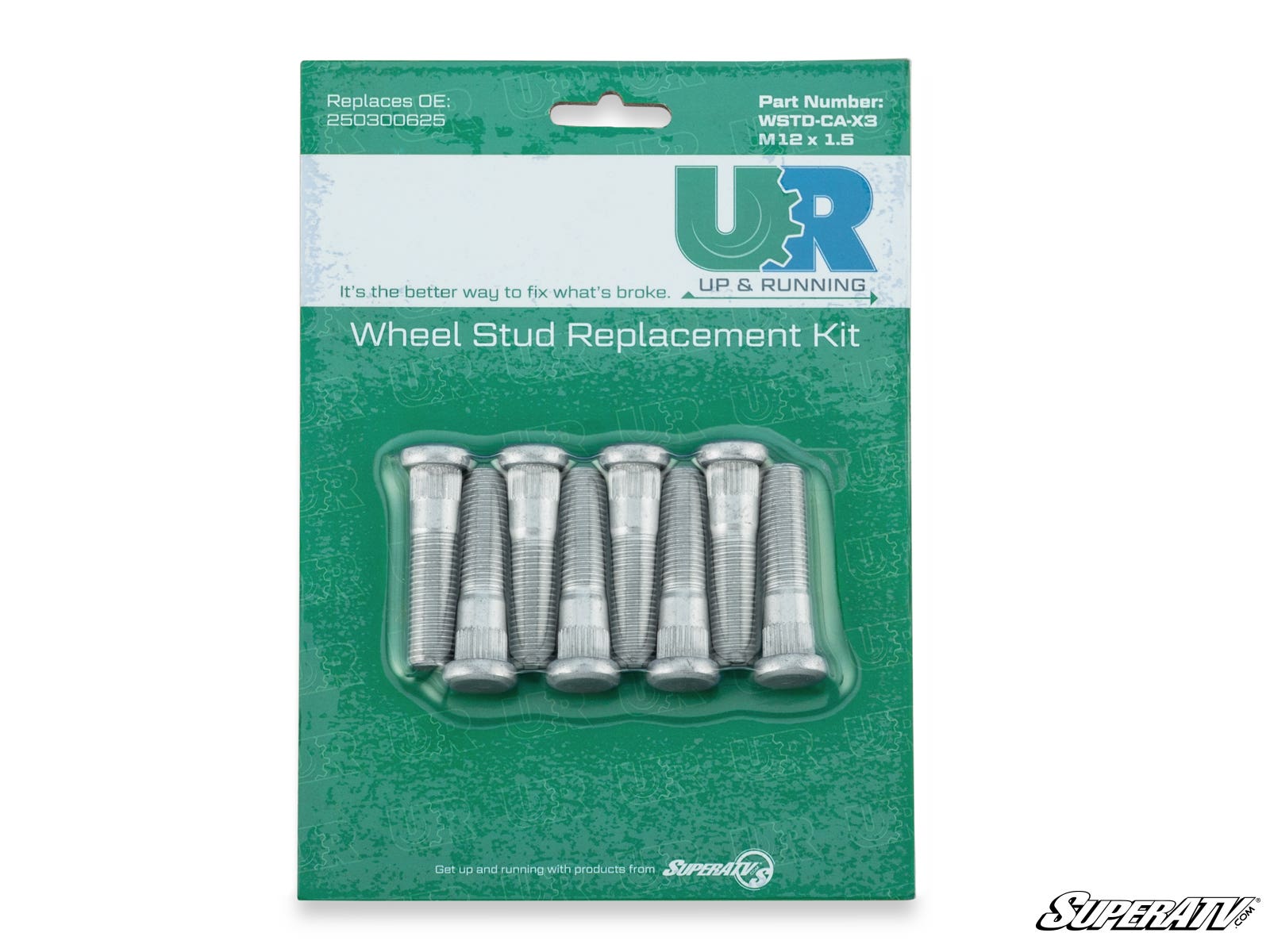 UP & RUNNING CAN-AM MAVERICK X3 WHEEL STUDS