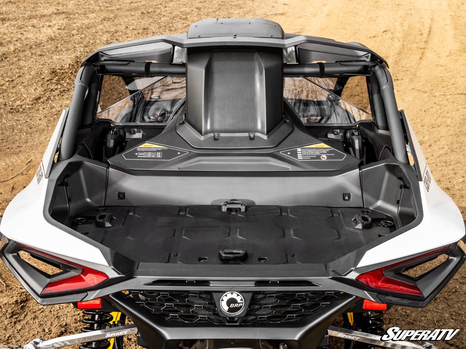 CAN-AM MAVERICK R REAR WINDSHIELD