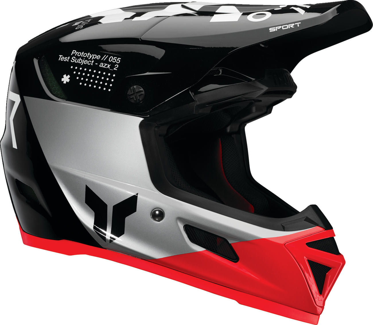 Adult - Thor Reflex Sport Strike MIPS® Helmet - Black/Red