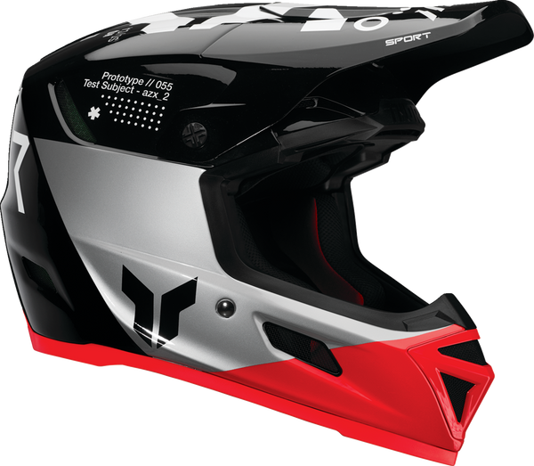 Adult - Thor Reflex Sport Strike MIPS® Helmet - Black/Red