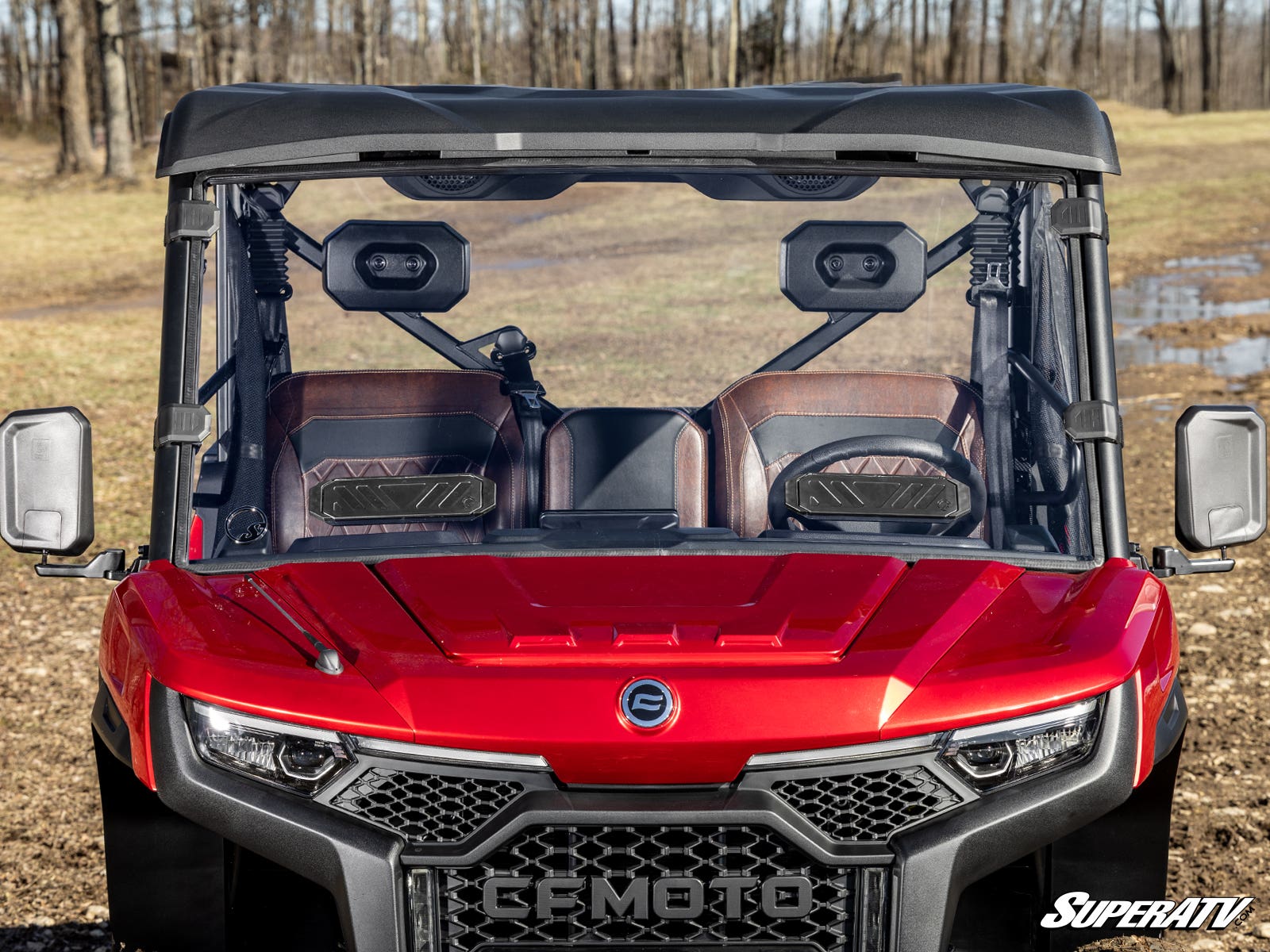 CFMOTO UFORCE U10 PRO VENTED FULL WINDSHIELD