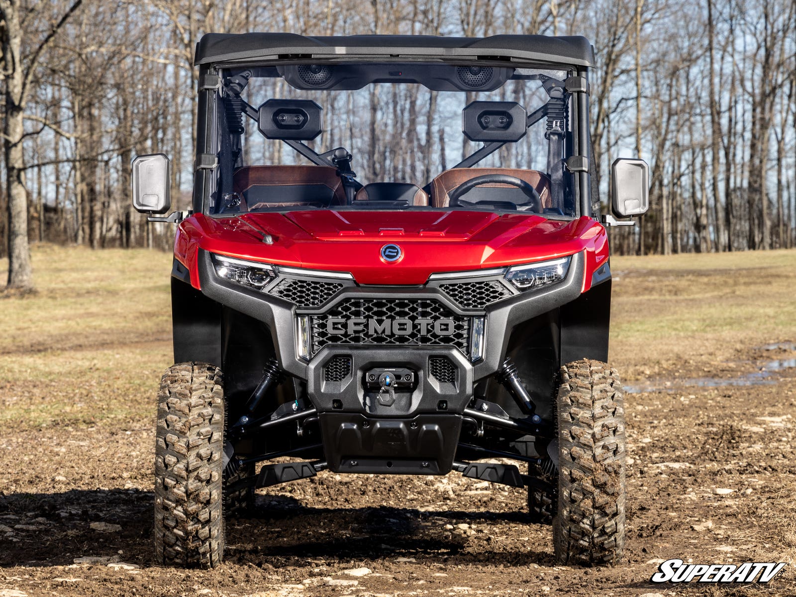 CFMOTO UFORCE U10 PRO SCRATCH-RESISTANT FULL WINDSHIELD