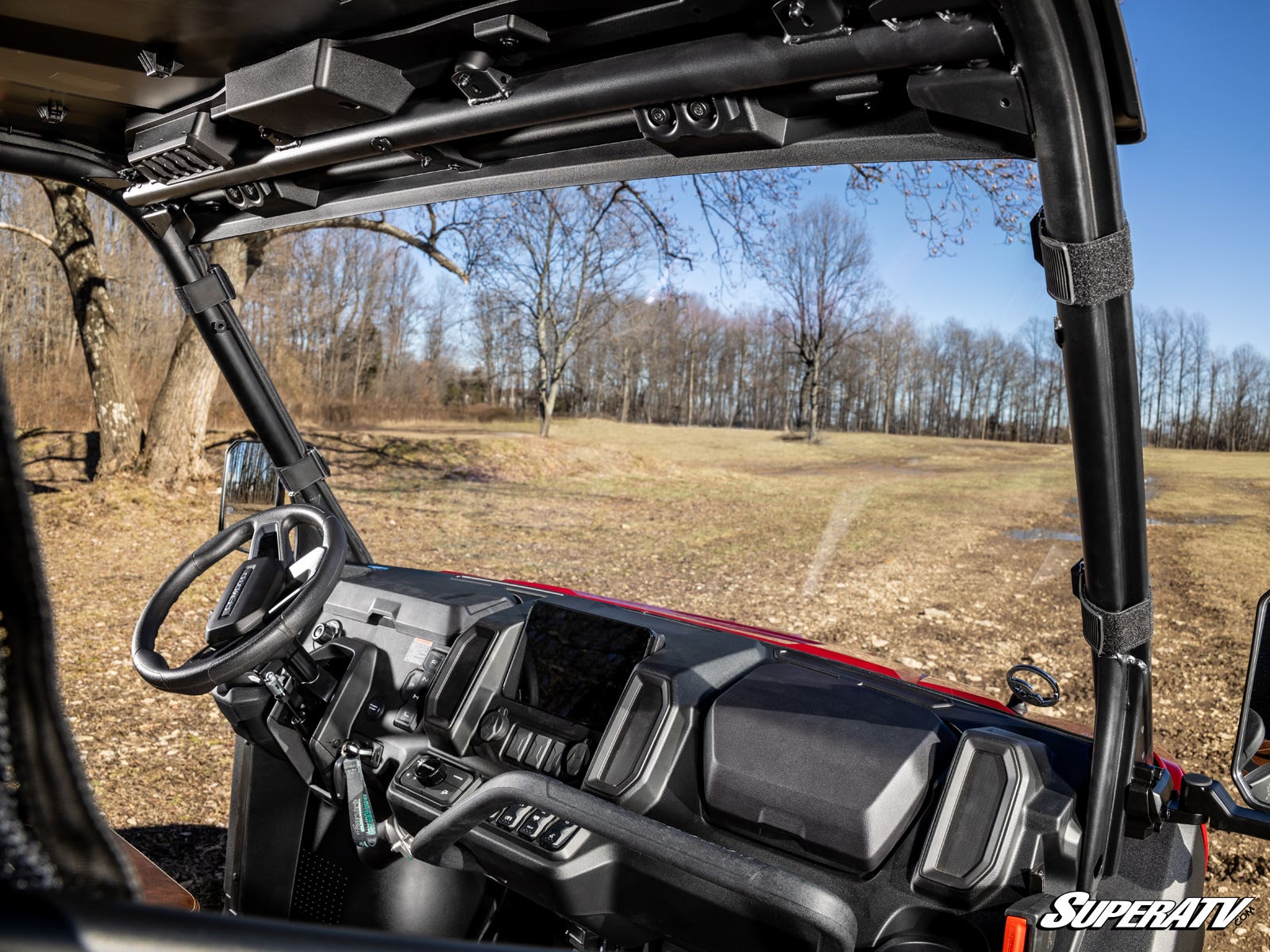 CFMOTO UFORCE U10 PRO SCRATCH-RESISTANT FULL WINDSHIELD