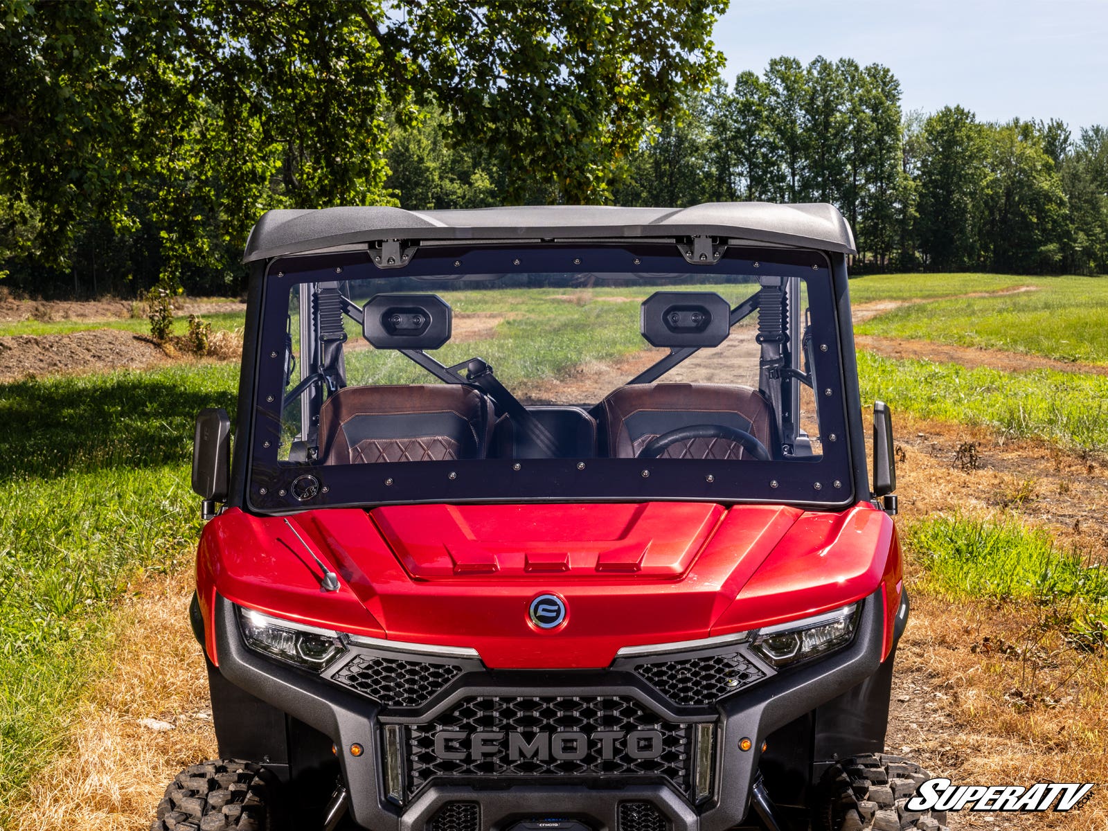 CFMOTO U10 PRO MAXDRIVE POWER FLIP WINDSHIELD