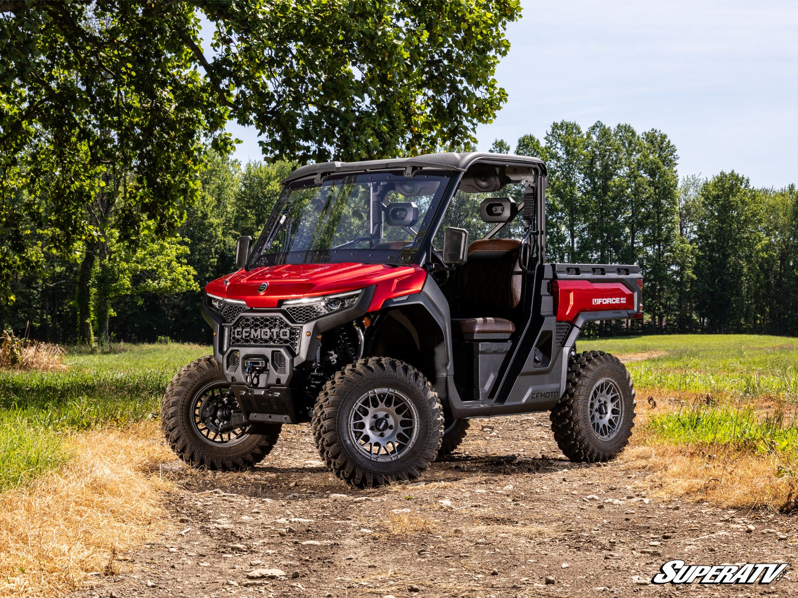 CFMOTO U10 PRO MAXDRIVE POWER FLIP WINDSHIELD
