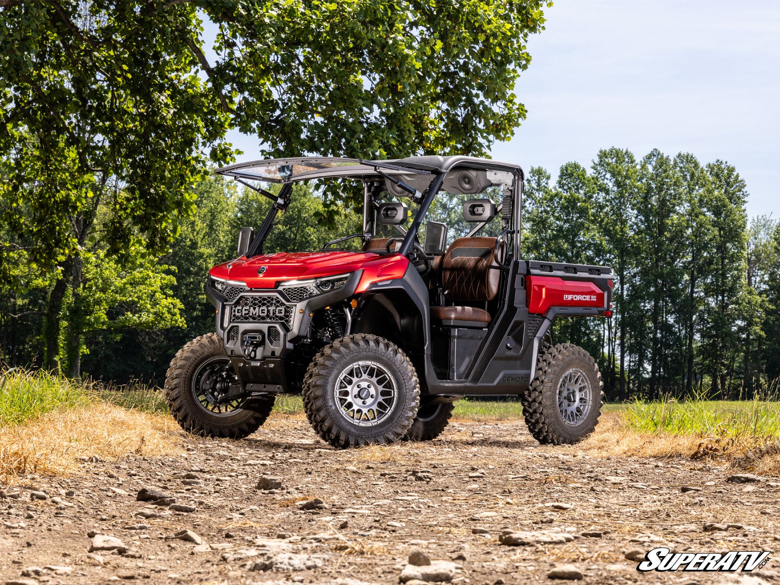 CFMOTO U10 PRO MAXDRIVE POWER FLIP WINDSHIELD