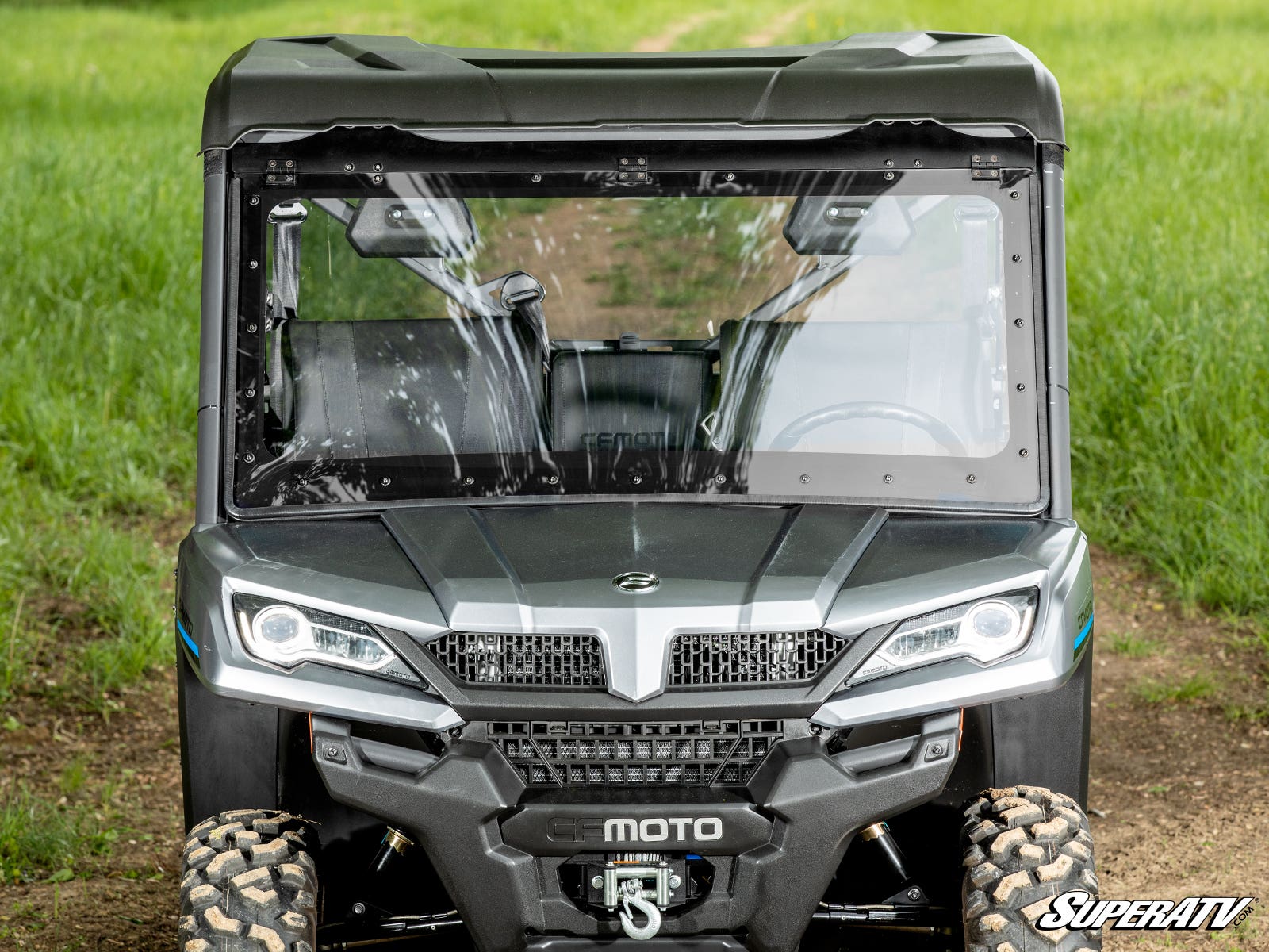 CFMOTO UFORCE 1000 MAXDRIVE POWER FLIP WINDSHIELD