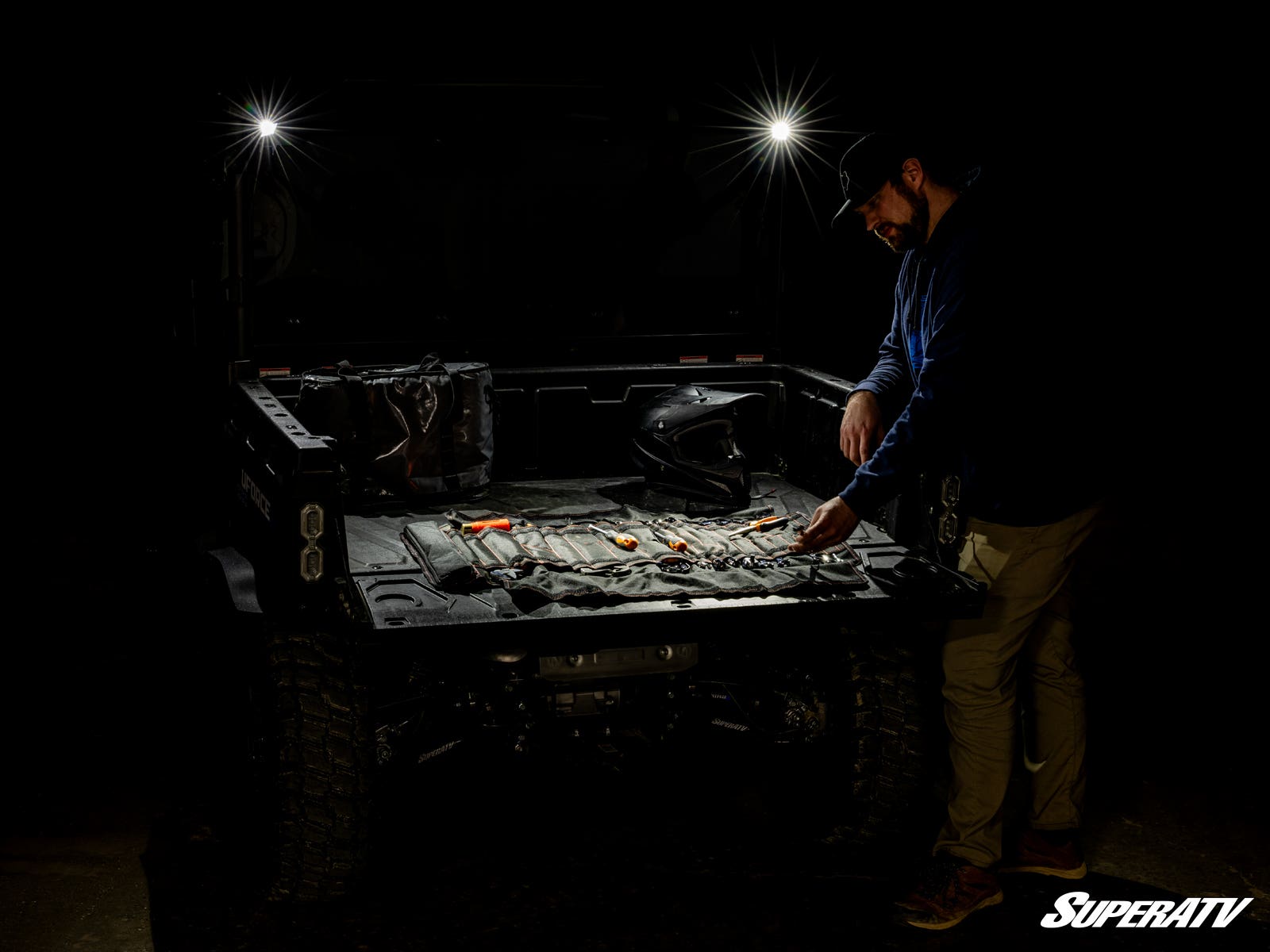 CFMOTO UFORCE 1000 REAR-FACING LED CUBE LIGHTS