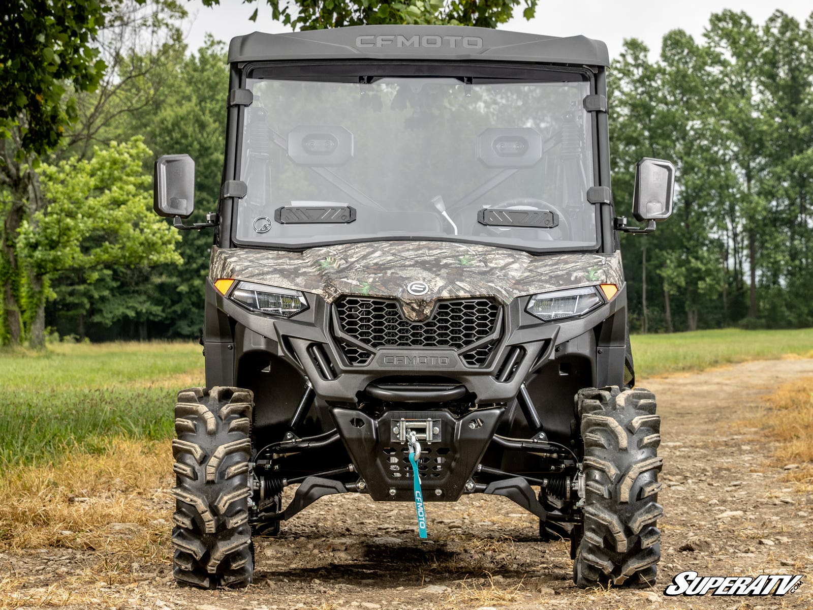 CFMOTO UFORCE 600 VENTED FULL WINDSHIELD