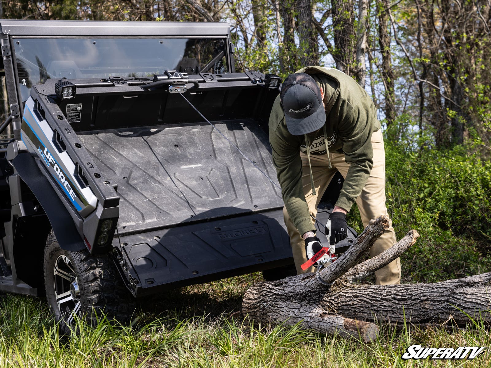 CFMOTO UFORCE 1000 BED WINCH