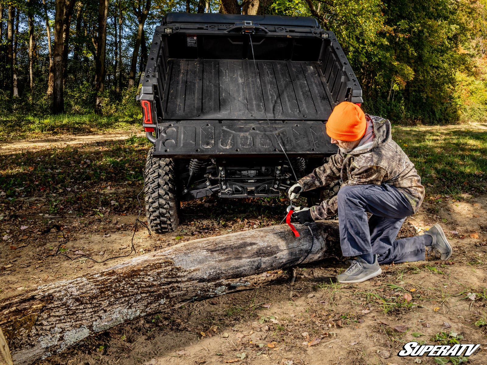 CFMOTO UFORCE U10 PRO BED WINCH