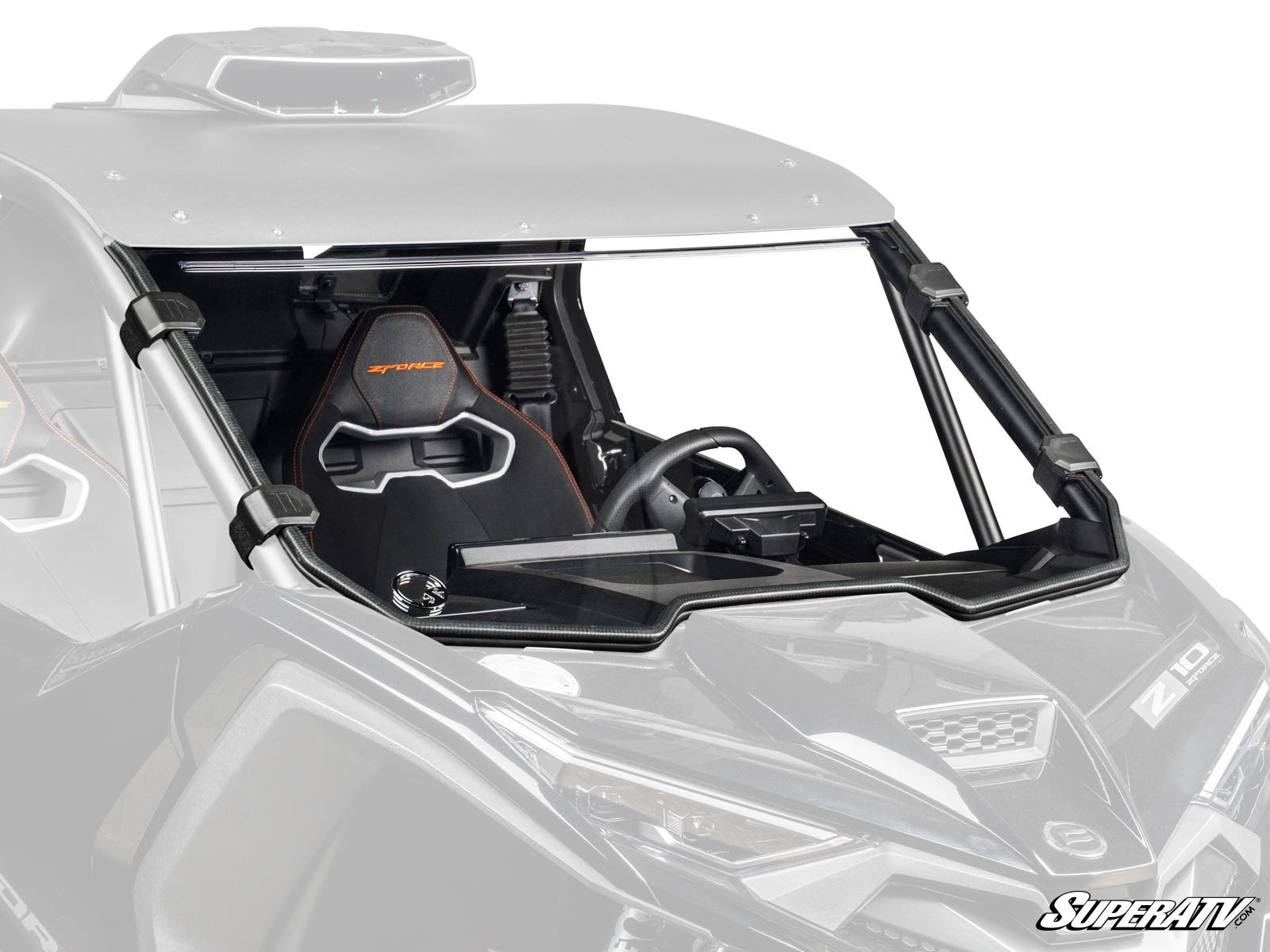 CFMOTO ZForce Z10 Scratch-Resistant Full Windshield