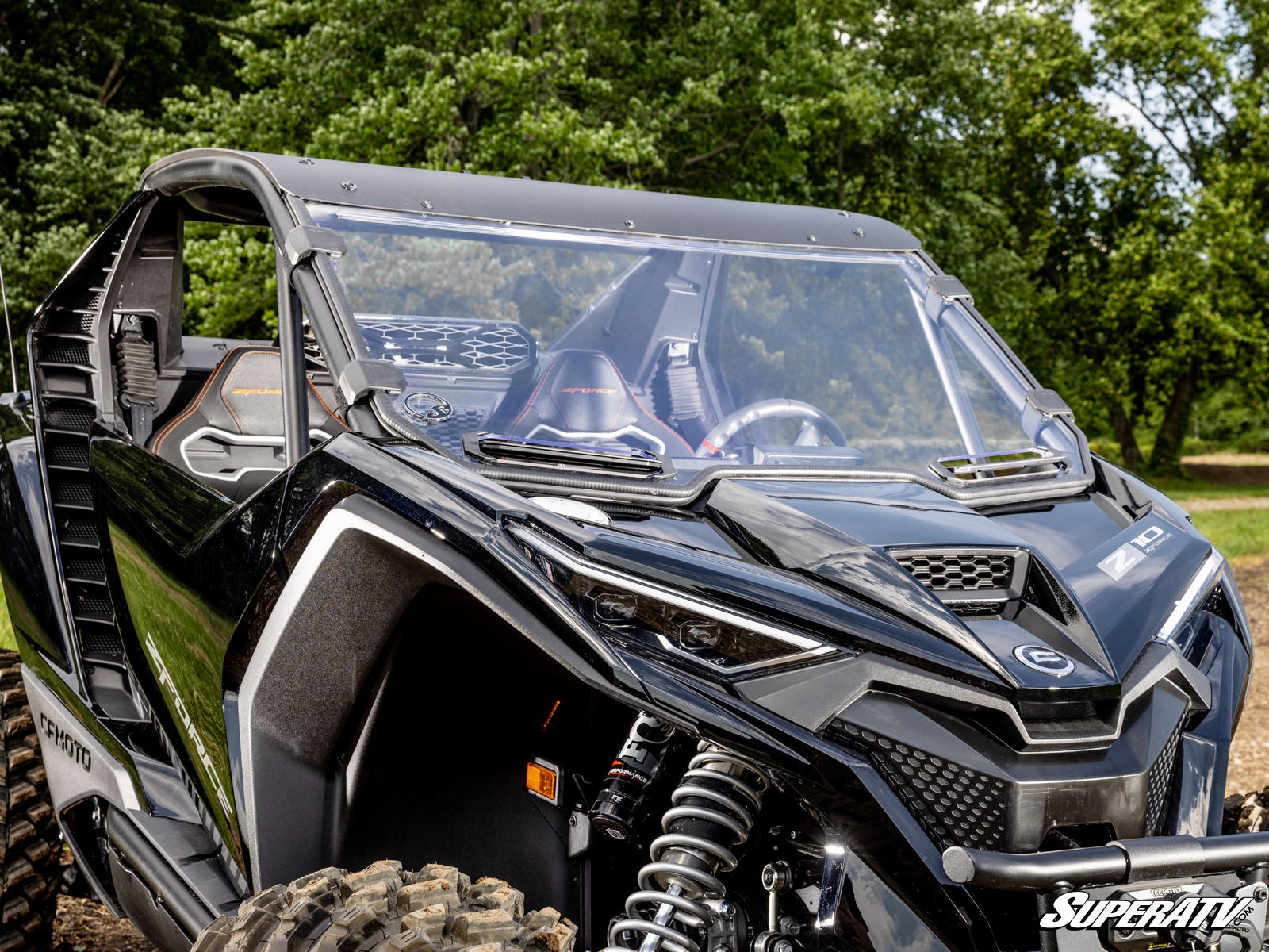 CFMOTO ZForce Z10 Vented Full Windshield