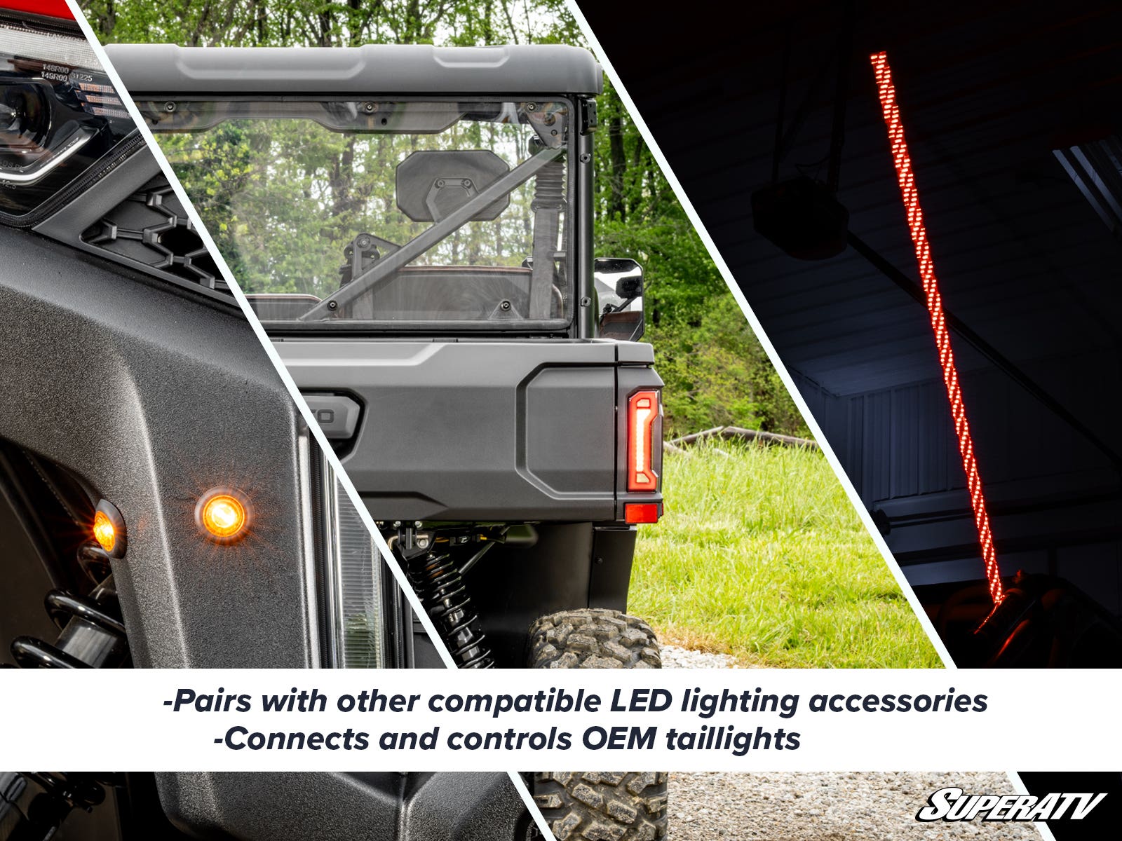 CFMOTO UFORCE U10 PRO DELUXE SELF-CANCELING TURN SIGNAL KIT