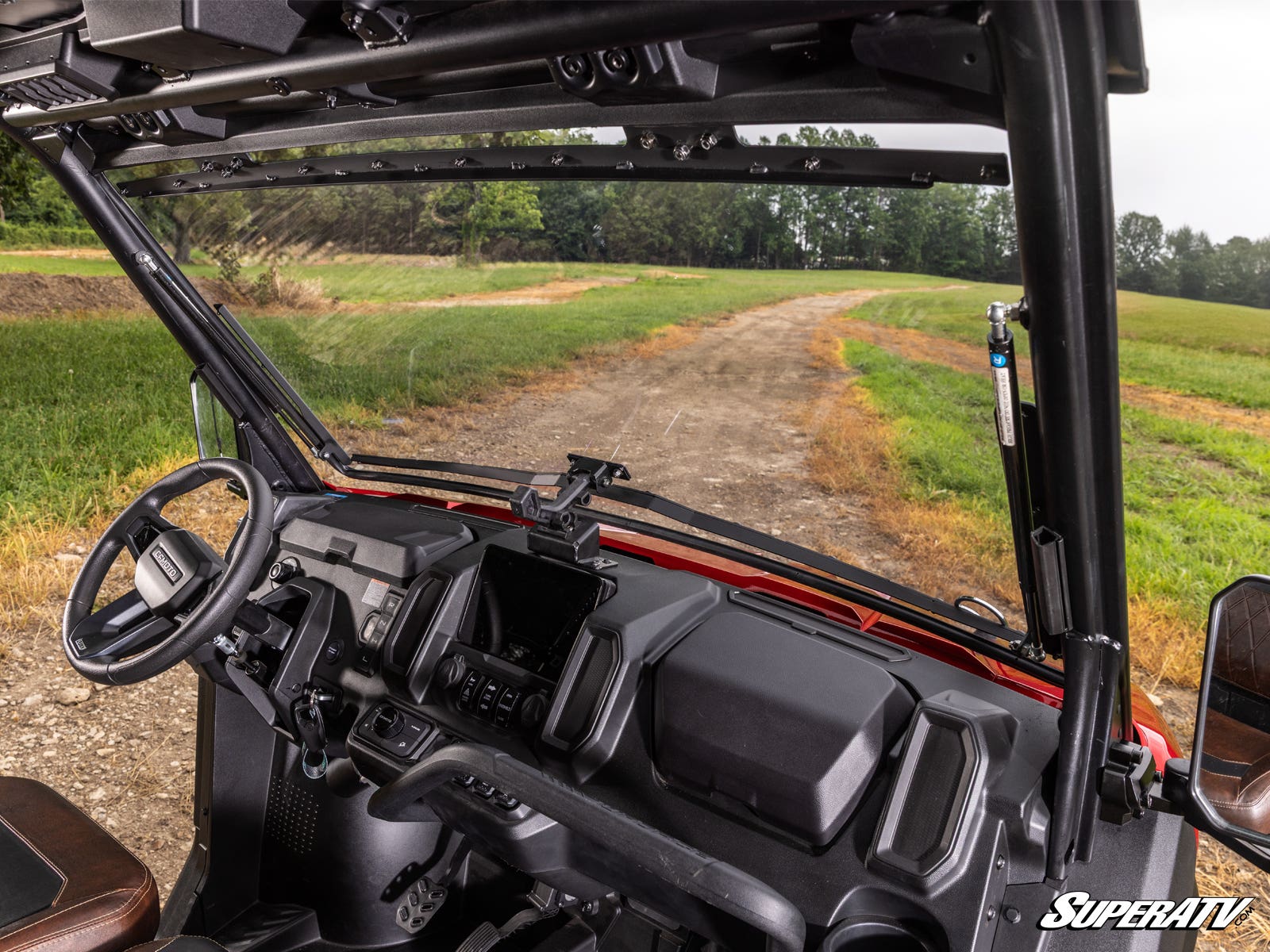 CFMOTO UFORCE U10 PRO SCRATCH-RESISTANT FLIP WINDSHIELD