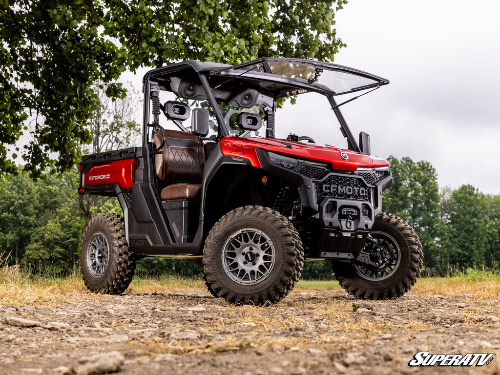 CFMOTO UFORCE U10 PRO SCRATCH-RESISTANT FLIP WINDSHIELD