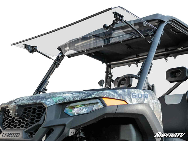 CFMOTO UFORCE 600 SCRATCH RESISTANT FLIP WINDSHIELD