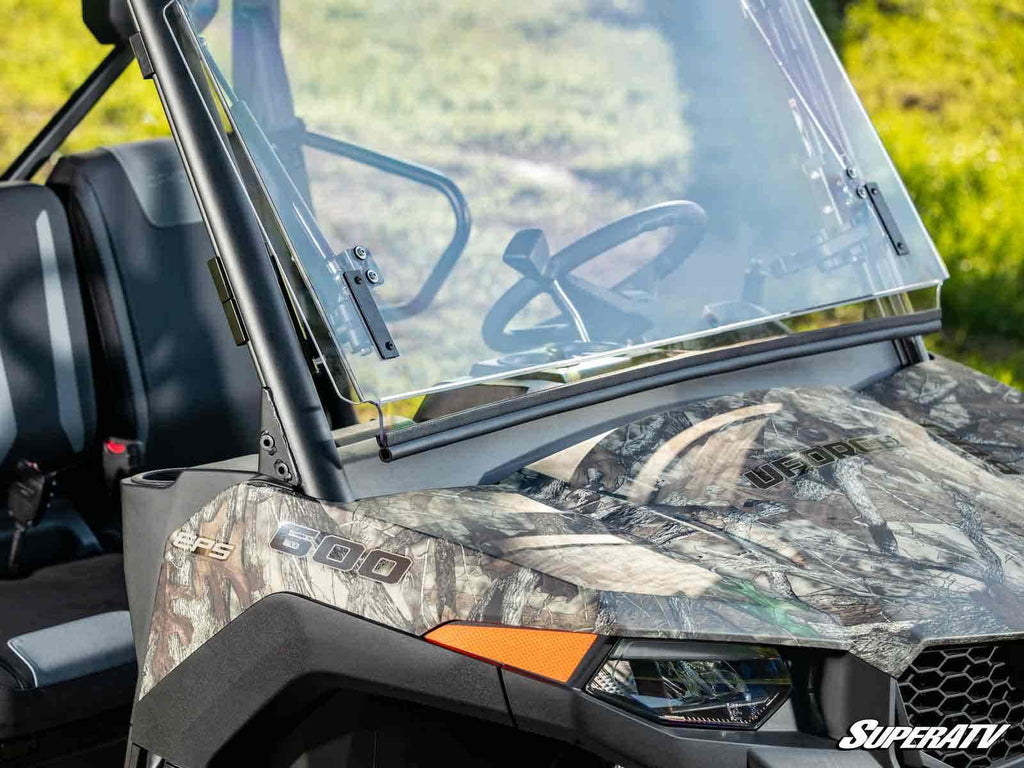 CFMOTO UFORCE 600 SCRATCH RESISTANT FLIP WINDSHIELD