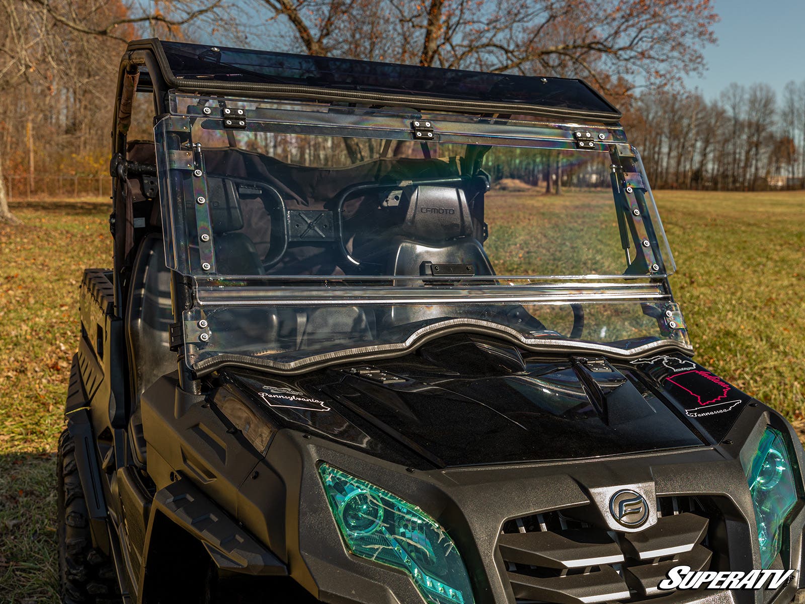 CFMOTO UFORCE 800 FLIP WINDSHIELD