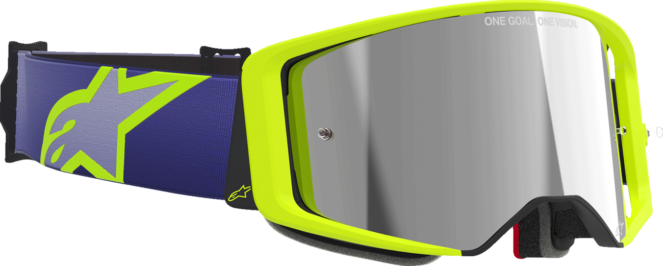 Alpinestars Supertech Goggle - Corp - Purple/Yellow