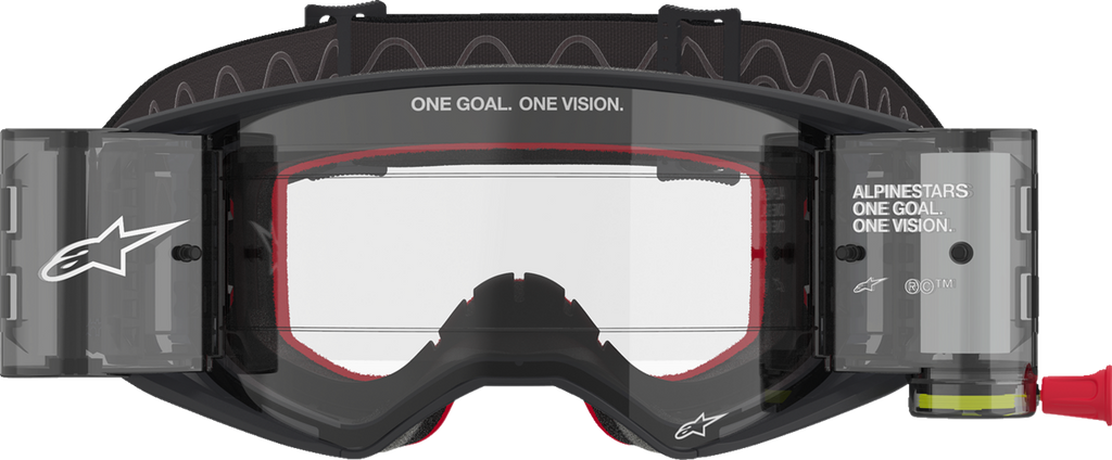 Alpinestars Supertech Roll-Off Goggle - Corp - Black/Gray