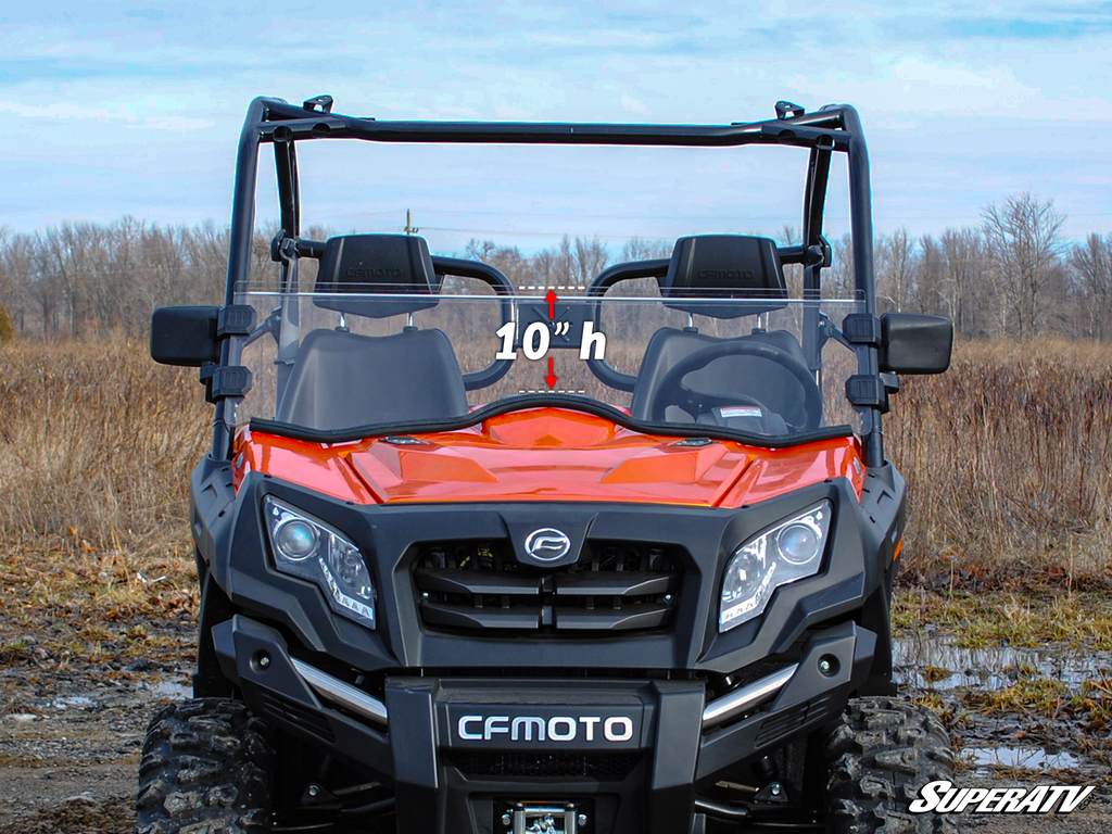 CFMOTO UFORCE 500 SCRATCH-RESISTANT HALF WINDSHIELD