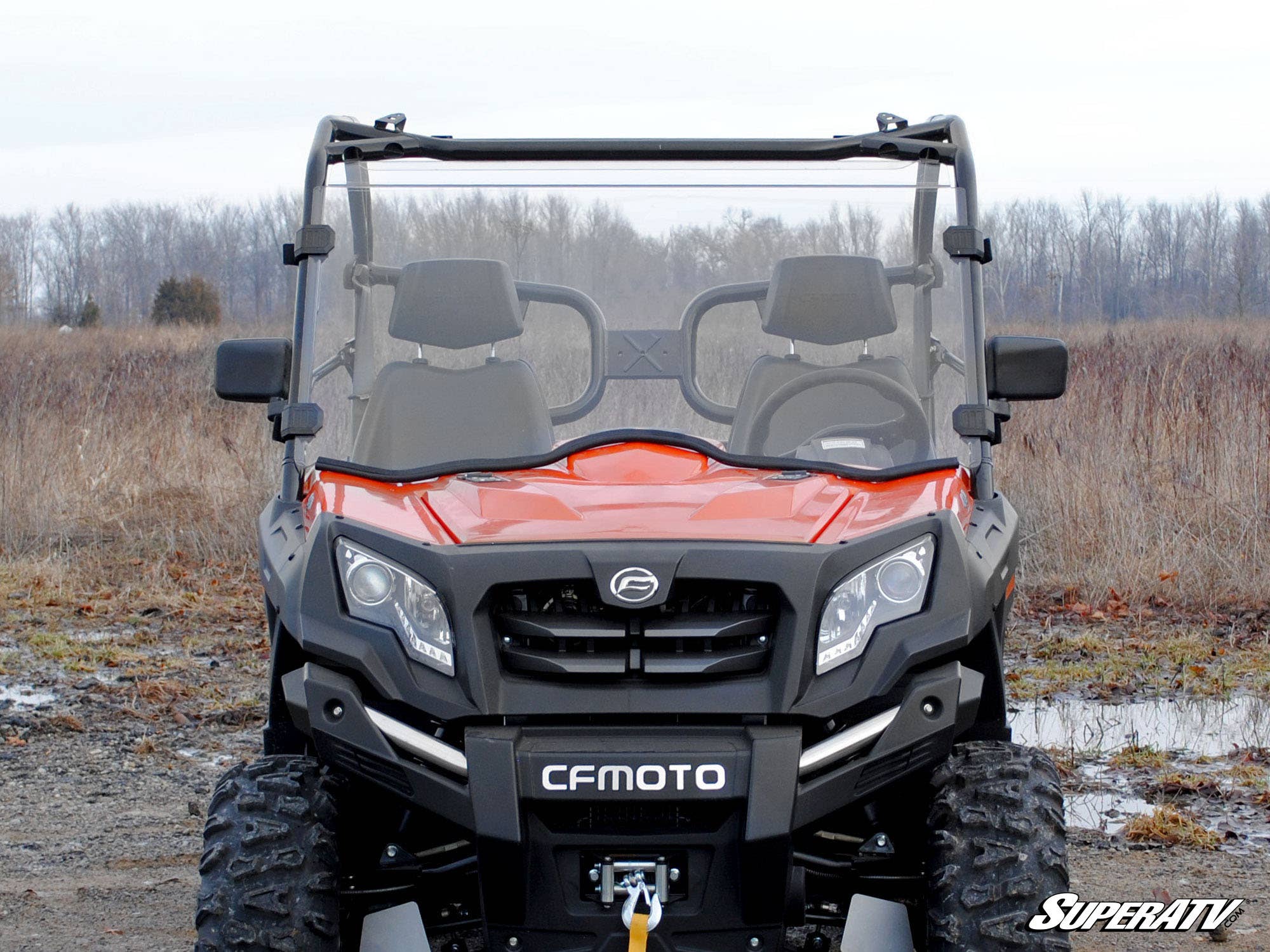 CFMOTO UFORCE 800 SCRATCH-RESISTANT FULL WINDSHIELD