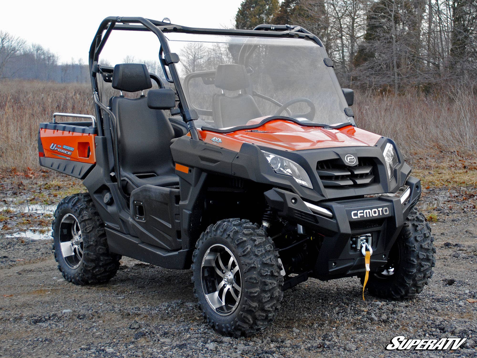 CFMOTO UFORCE 800 SCRATCH-RESISTANT FULL WINDSHIELD