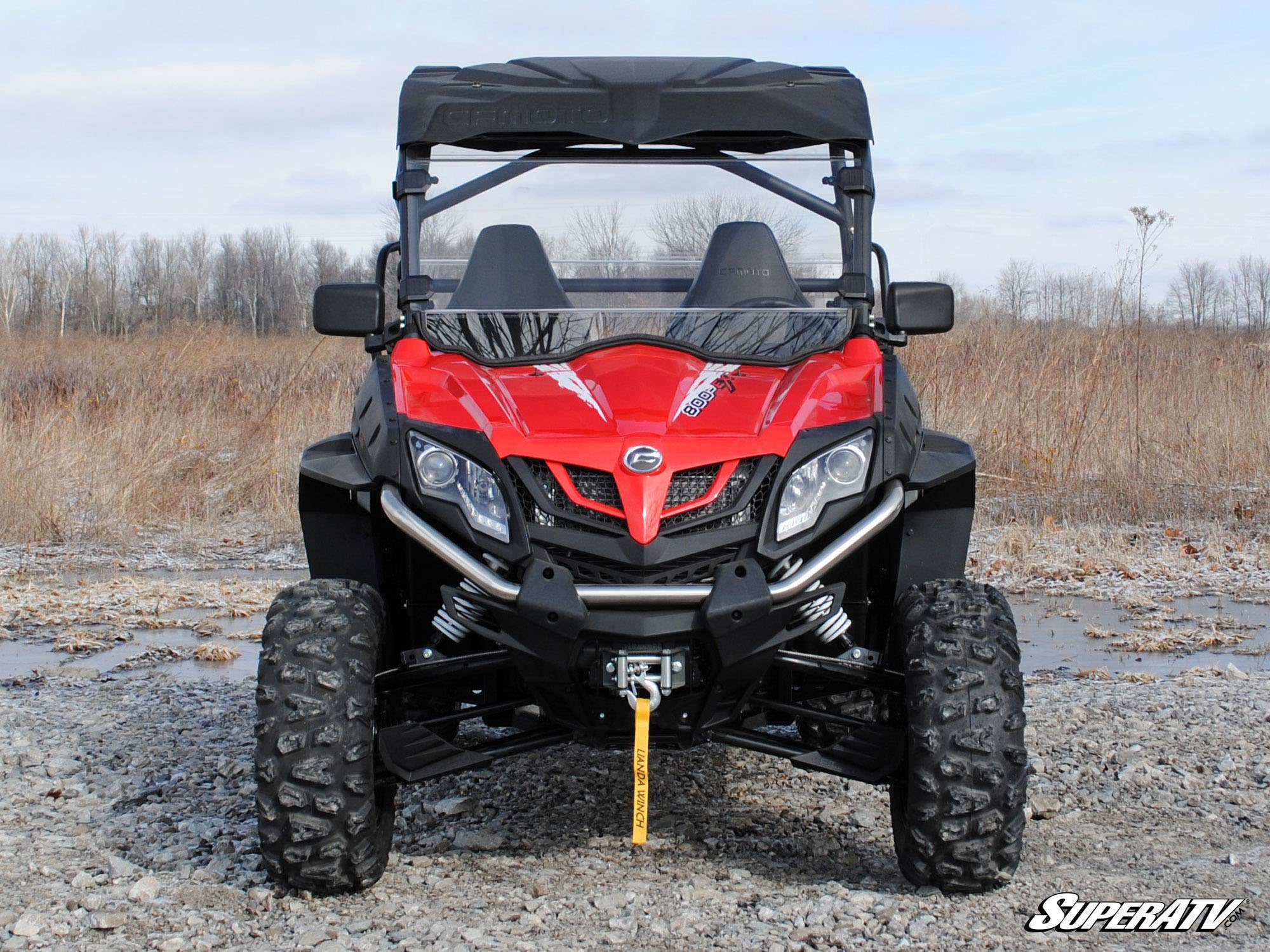CFMOTO ZFORCE 1000 SCRATCH RESISTANT FULL WINDSHIELD