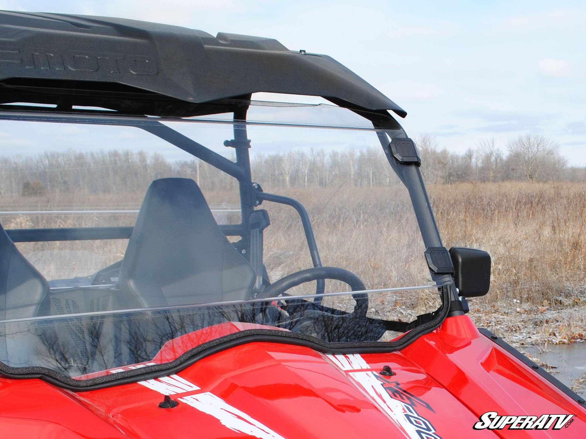 CFMOTO ZFORCE 1000 SCRATCH RESISTANT FULL WINDSHIELD