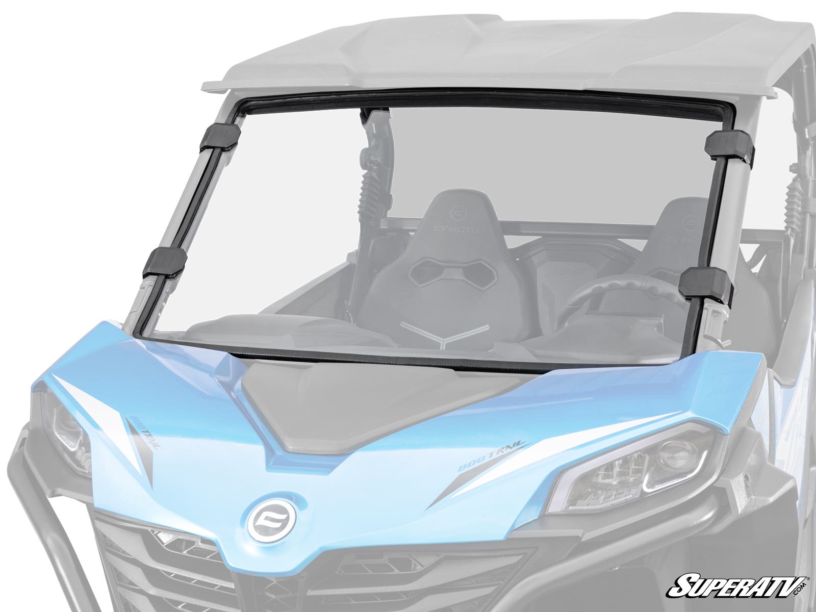 CFMOTO ZFORCE 950 TRAIL SCRATCH RESISTANT FULL WINDSHIELD