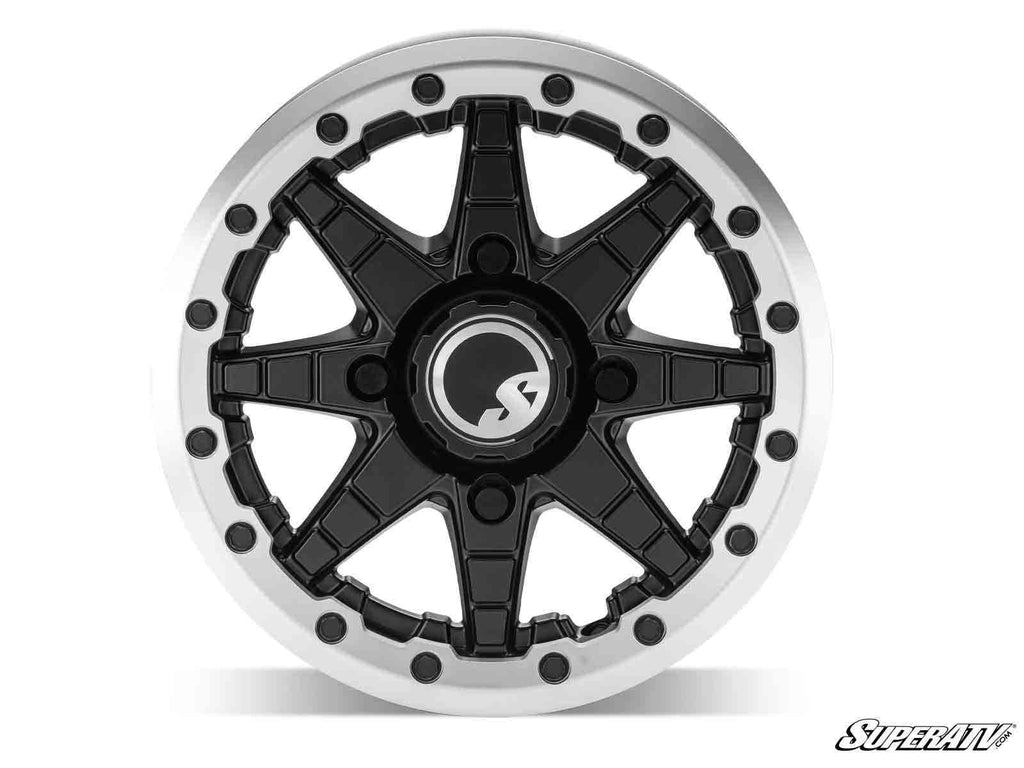 STANDARD XT WARRIOR TIRES 35X10X15 ON 15X7 HEALY LOCK SERIES BEADLOCK WHEELS 4/137 PATTERN