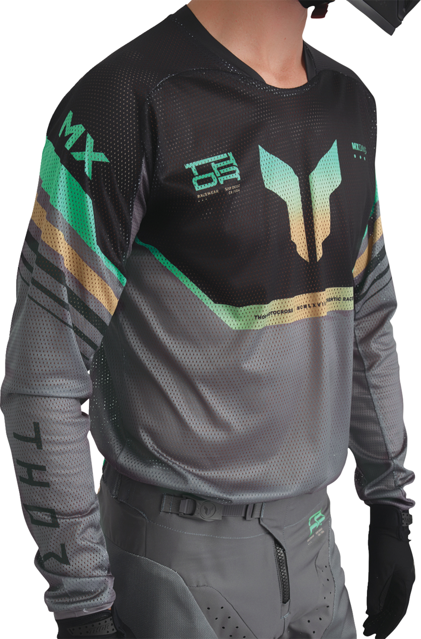 Adult - Thor Launchmode Air Raptor Jersey - Black/Charcoal
