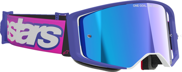 Alpinestars Supertech Vision Goggle - Vista - Purple Fluo/Pink