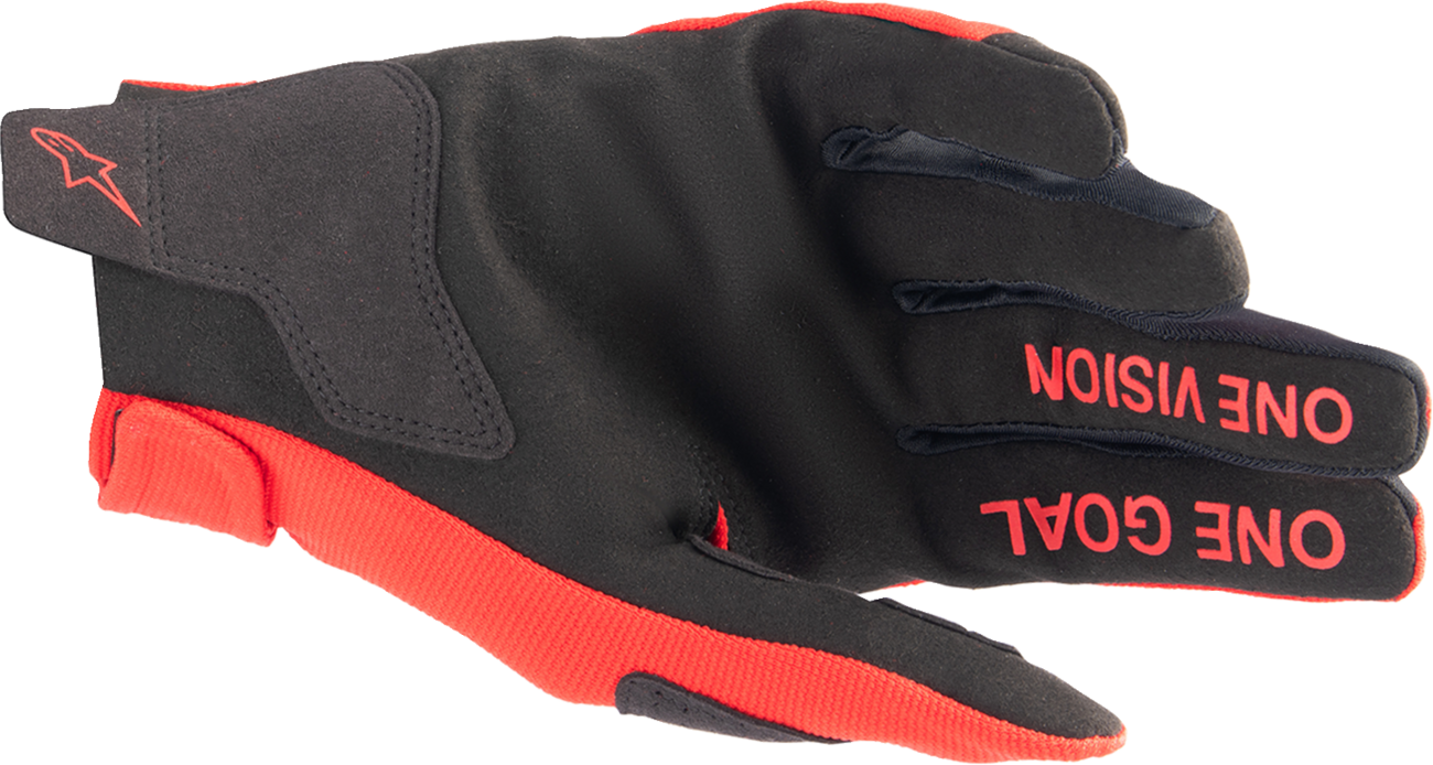 Adult - Alpinestars Radar Gloves - Mars Red/Silver