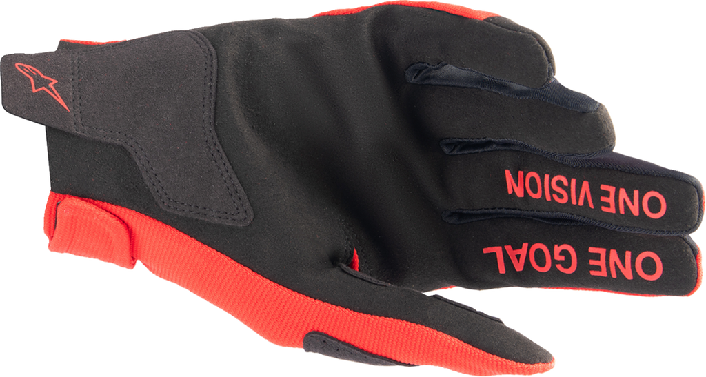 Youth - Alpinestars Radar Gloves - Mars Red/Silver