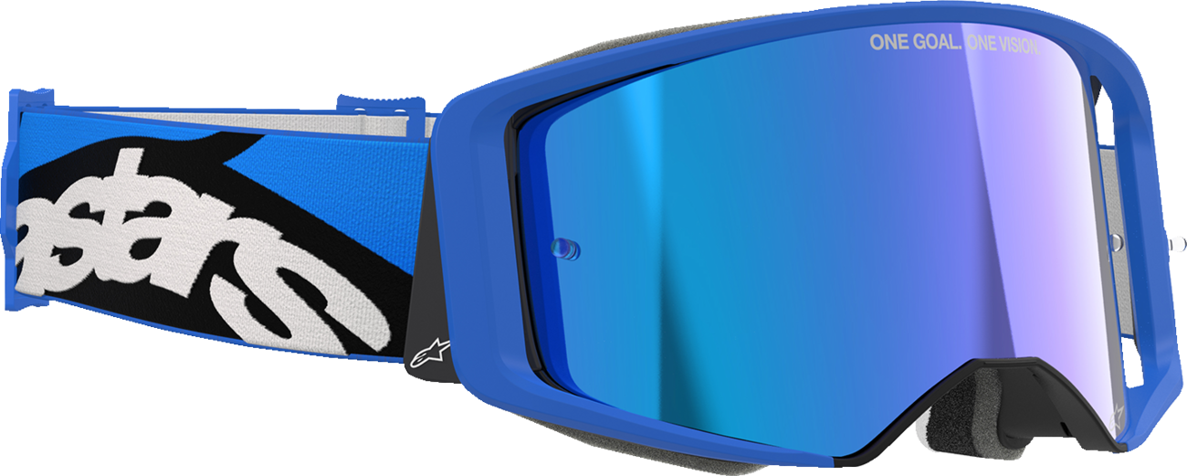 Alpinestars Supertech Goggle - Stream - Blue - ABS Vision