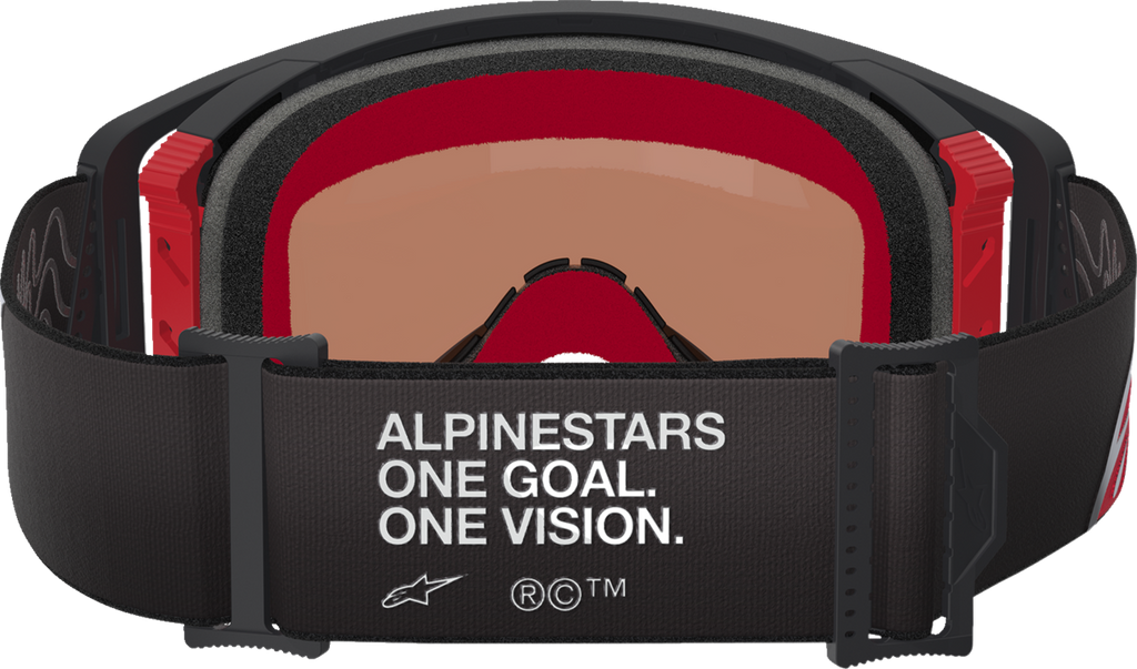 Alpinestars Supertech Goggle - Corp - Black/Red