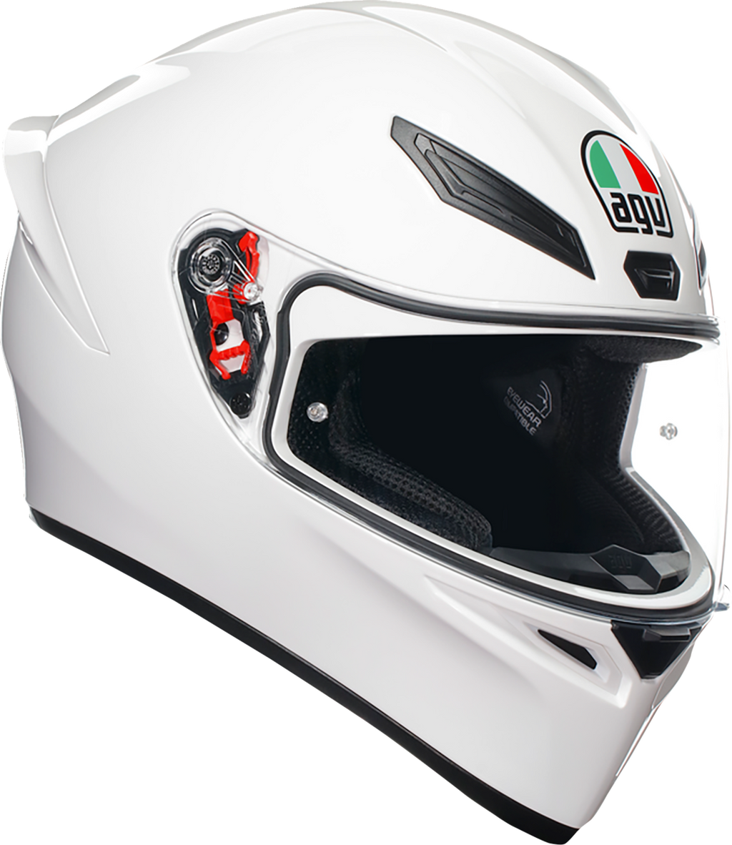 Adult - AGV K1 S Solid Helmet - White