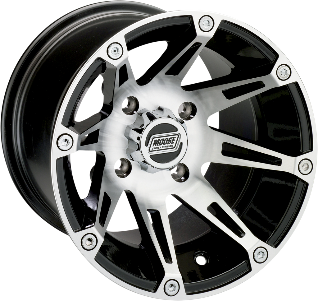 Moose 387X Wheel - Machined Black