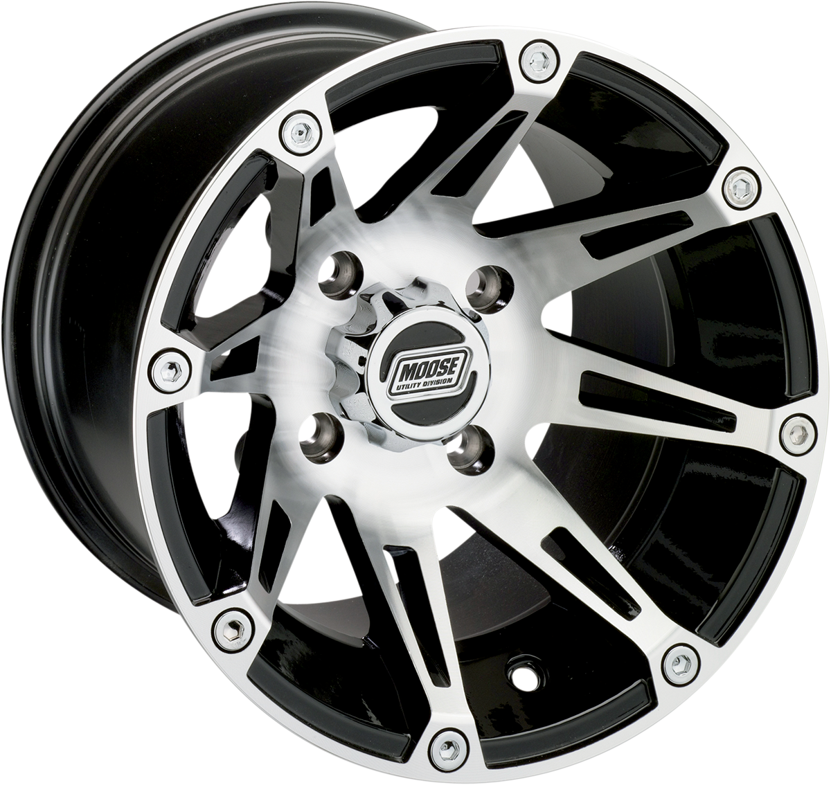 Moose 387X Wheel - Machined Black