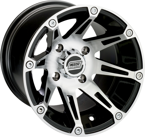 Moose 387X Wheel - Machined Black