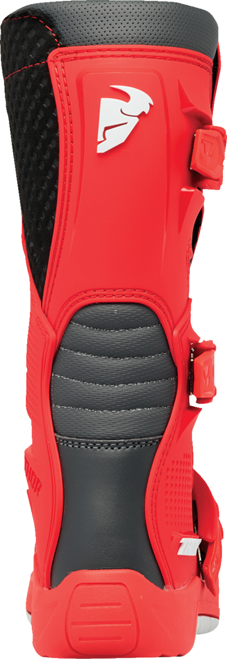 Youth - Thor Blitz XR Boots - Red/Charcoal