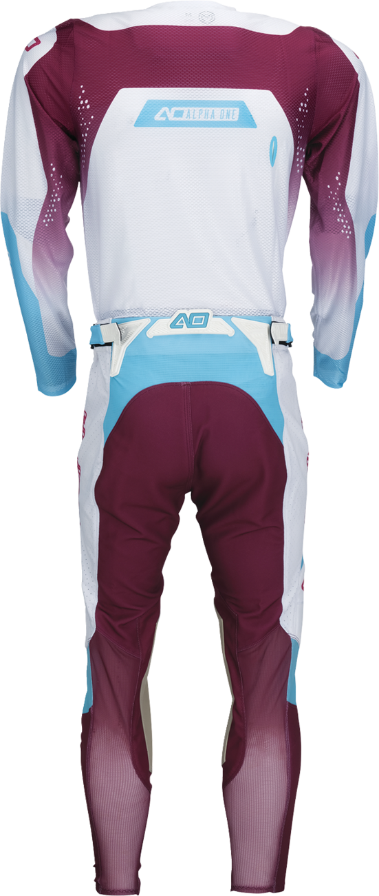 Adult - Moose Alpha One Jersey - White/Purple