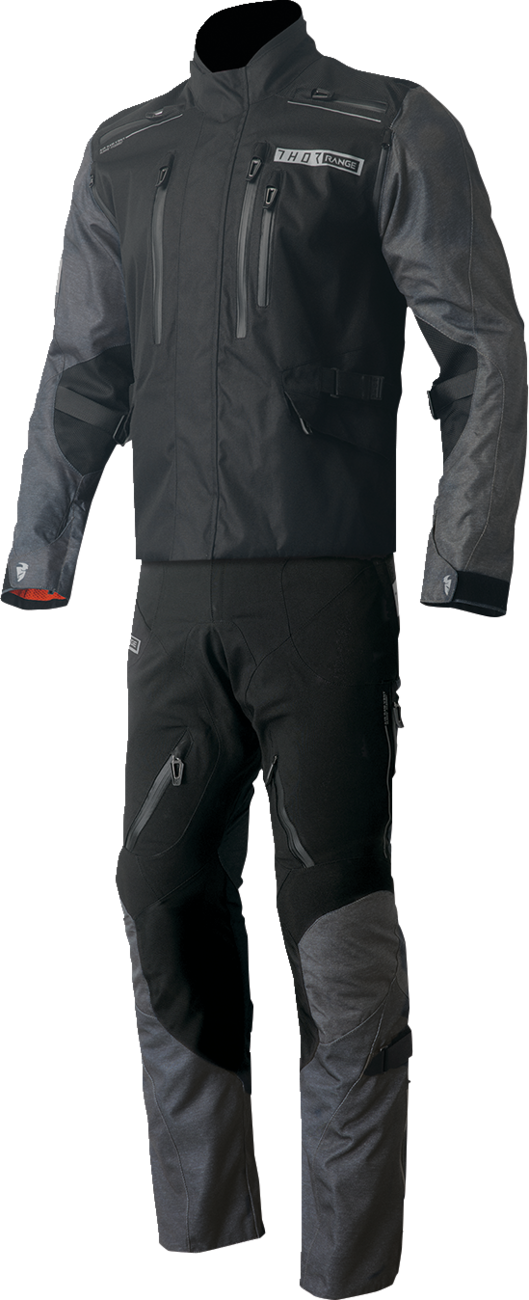 Adult - Thor Range Jersey - Black/Heather Gray