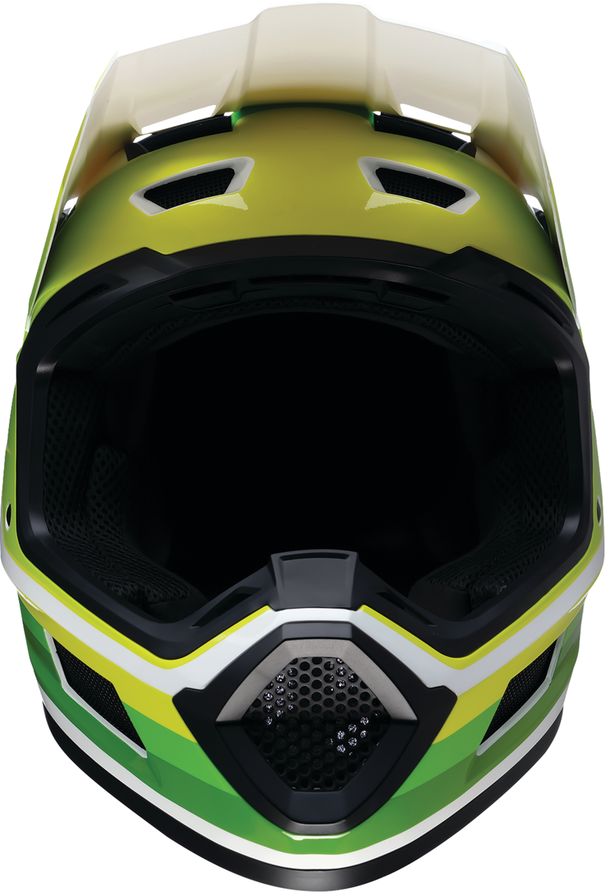 Adult - Z1R Dirt Maxx Vortex Helmet - White/Green